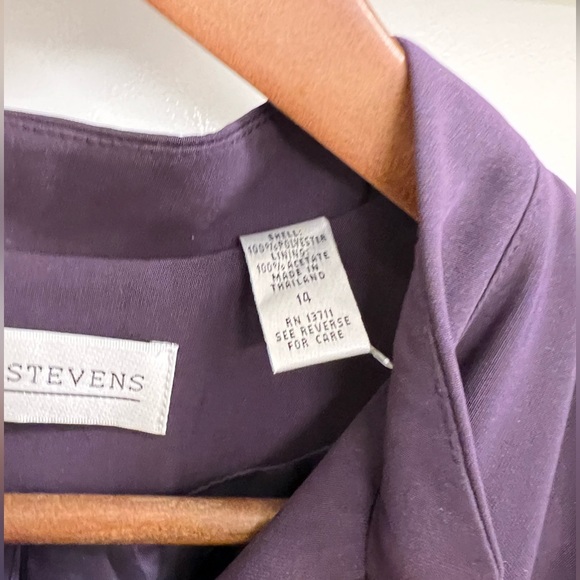 NWT Valerie Stevens Midi Shirt Dress with Standing Collar - Picture 6 of 8